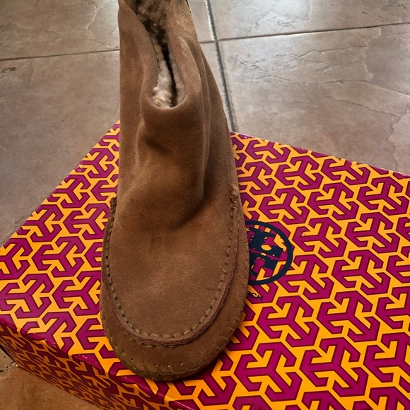 Tory Burch Mocassin Ankle Booties - Picture 6 of 6